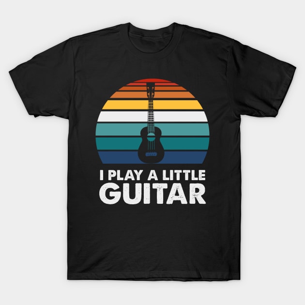 i play a little guitar T-Shirt by jamboi